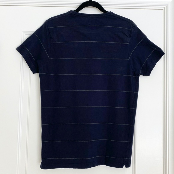 French Connection Thin Stripe T-Shirt - XL - Picture 3 of 5